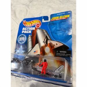 Hot Wheels Action Pack John Glenn Great American Hero 1998 Set